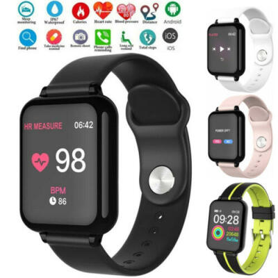 

Waterproof Sport Smart Watch Blood Pressure Heart Rate Monitor for iOS Android