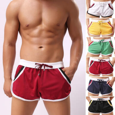 

Strappy Short Pants Men Casual Sports Gym Yoga Shorts Swimwear Quick Dry Trunks