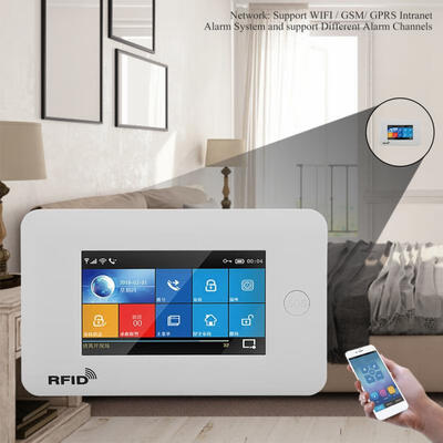 

Greensen WiFi 2G PG-106-GSM Smart Wireless Detector Alarm Home Security System Kit EU Plug