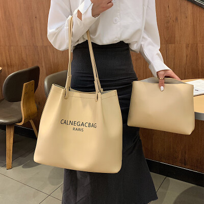 

Senior sense fashion big bag handbags new wave 2019 large capacity shoulder bag French small foreign gas shopping bag