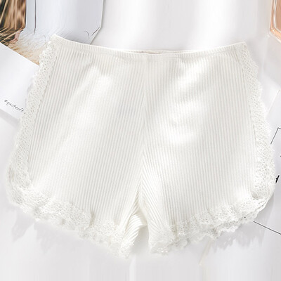 

〖Follure〗Women Laces Underpants No Trace Leggings Sexy Ice Silk Safety Trousers Body Pant