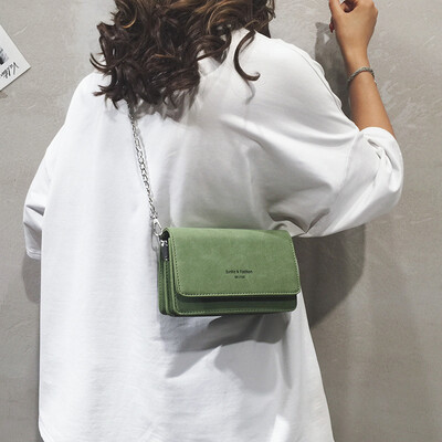 

Ins super fire bag 2019 new wave French small bag oceanic chain bag summer small fresh messenger bag