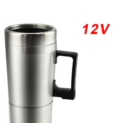 

300ML Car Heating Stainless Steel Cup Kettle 12V24V Travel Coffee Tea Water Mug