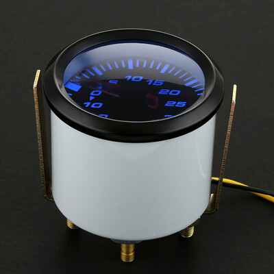 

12V Universal 52mm 2 inch LED Car Turbo Boost Pressure Gauge Meter Smoked Dials Psi