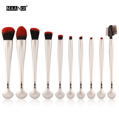 

〖Follure〗New 10pcs Cosmetic Makeup Brush Blusher Eye Shadow Brushes Set Kit