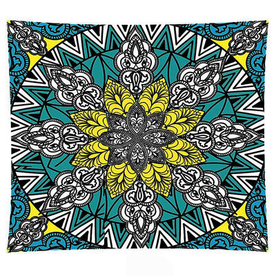 

Mandala Tapestry Wall Hanging Blanket Boho Beach Yoga Mat Home Art Carpet