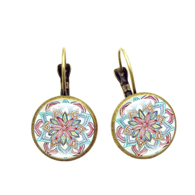 

2018 New Fashion Style Arrival Vintage Time Gems Earring for Female Trendy Jewelry Personality Henna Stud Earrings Accessories