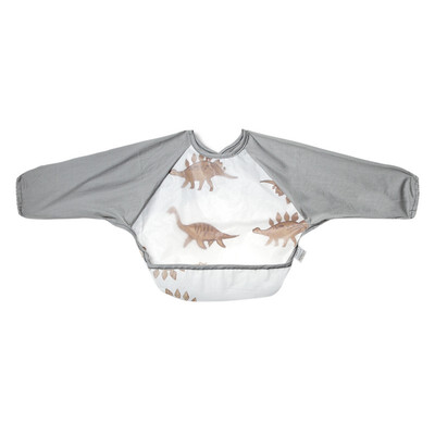 

Baby Bibs Waterproof Long Sleeve Apron Children Feeding Smock Bib Burp Clothes Soft Eat Toddler Clothing