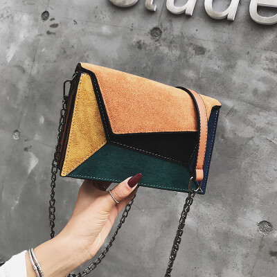 

Chic bag female 2019 new wave Korean version of the ins super fire wild scrub small square bag port wind retro Messenger bag