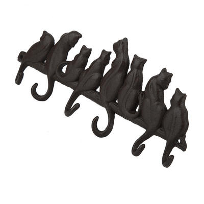 

Greensen Lovely Iron Wall-mounted Hooks ClothesHatKeyTowel Hanger Holder