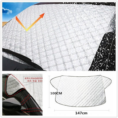 

Car Windscreen Cover Anti Snow Frost Ice Shield Dust Protector Heat Sun Shade CA
