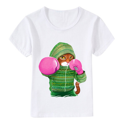 

Summer Children Clothing Cute Cartoon T-Shirts Kids Summer Tops Girls Boys O Neck Short Sleeve Tees Baby Clothes