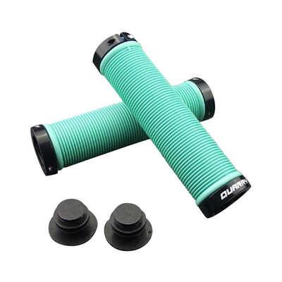 

SPOMANN Cycling Bicycle Handle Grips High-quality MTB Road Bike Handlebar Lockable Anti-slip Grip Aluminum AlloyRubber 5 colors