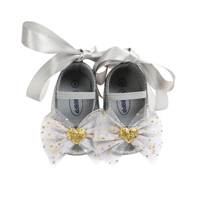 

Baby Shoesborn Bow Tie Strap Toddler The First Walker Shoes Girl Princess Dance Shoes