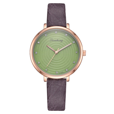 

Personality Womens Watch Korean Creative Rotary Thread Mirror Diamond Measure Timetable Student Jewelry Watch