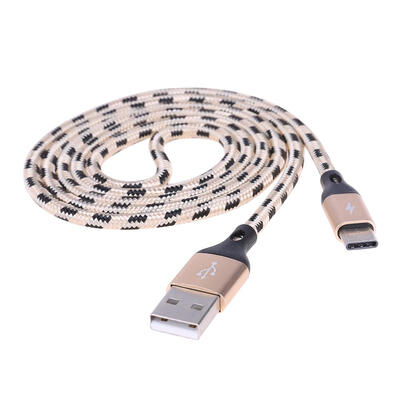 

1m33ft USB Type C 24A Fast Charging Nylon Braided Cable For Android