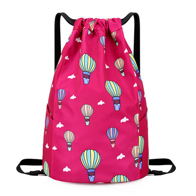 

Drawstring shoulder bag bundle pocket simple storage bag light folding drawstring backpack mens&womens sports fitness bag