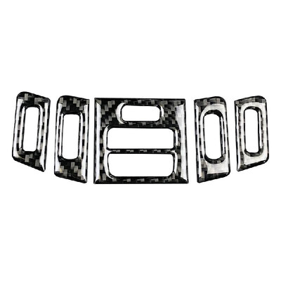 

For BMW E90 E92 Air Conditioner Vent Outlet Cover Styling Carbon Fiber Decoration Interior Mouldings 3 Series Accessories