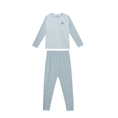 

CONYSON childrens striped suit Thin long-sleeved Air-conditioning suit 4906