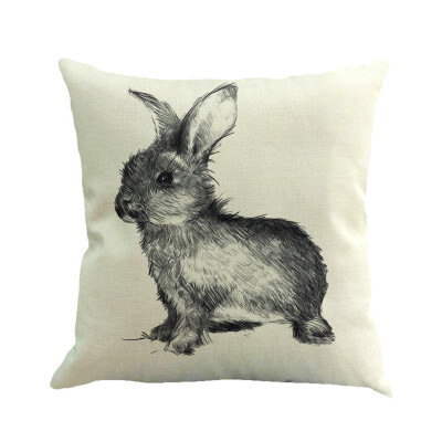 

〖Follure〗Easter Sunday Throw Pillow Case Sweet Love Square Cushion Cover