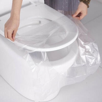 

Portable 1 Pack 50 Pcs Disposable Paper Toilet Seat Covers For Travel