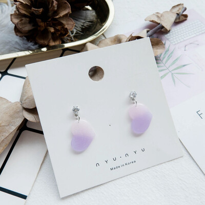 

Earings fashion jewelry 2018 rainbow color matching statement earrings generous temperament gift Korean earrings for women