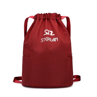 

Strap pocket rope pulling shoulder bag for men&women simple outdoor travel exercise fitness backpack strap pulling rope bag to