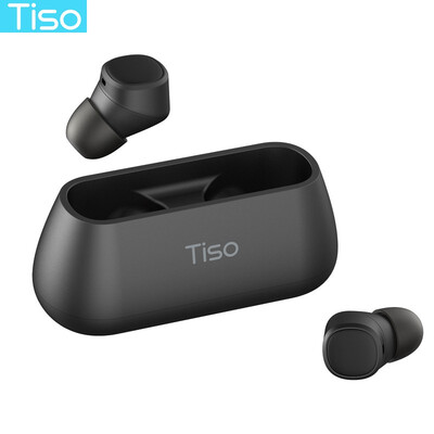 

Tiso i4 Bluetooth 50 earphones TWS true wireless stereo 3D headphone sports IPX5 waterproof headset with dual microphone