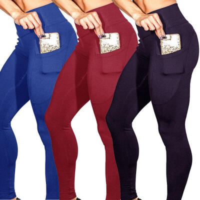 

Women Fitness GYM Sport Pant Legging Yoga Running Scrunch Trousers New