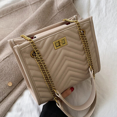 

Autumn 2019 Korean version of the new womens bag single shoulder zipper pure color single shoulder oblique shoulder one shou