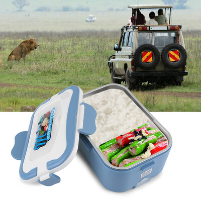 

15L Portable 12V24V Car Electric Heating Lunch Box Bento Food Warmer Container for Traveling