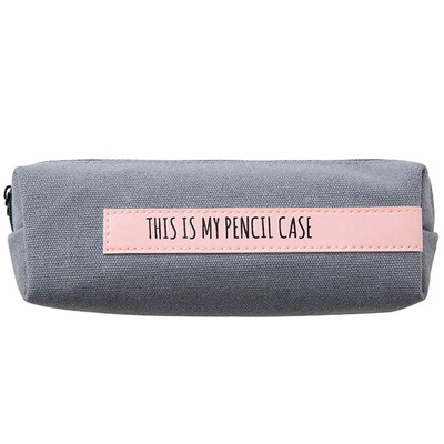 

Simple Pencil Pen Case Storage Makeup Cosmetic Bag Pouch Students School NEW