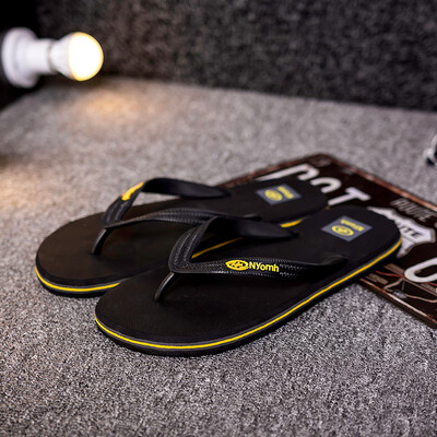 

Flip-flops men summer trend personality beach shoes men casual wear sandals slip rubber slippers men