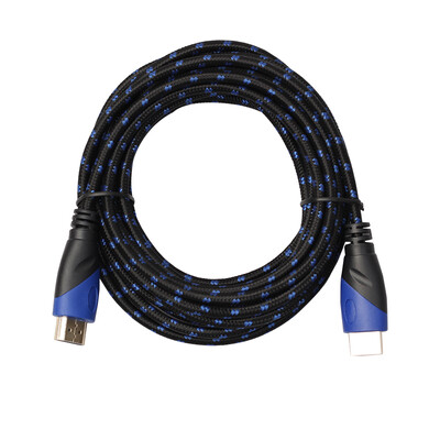 

New Braided HDMI Cable V14 AV HD 3D for Xbox HDTV 1M-15M Meters 1080P