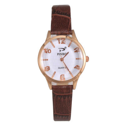 

Women Watches Simple Roman Numerals Dial Womens Quartz Wrist Watch Leather Strap Fashion Clock Reloj Mujer Dropshipping