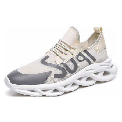 

Blade sneakers mens increased breathable mesh reflective white shoes lightweight running shoes net red old trend mens shoes