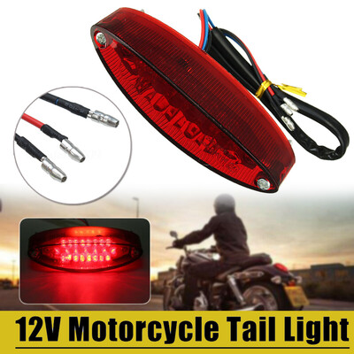 

Universal 28 LED Motorcycle ATV Rear Brake Stop License Plate Tail Light 12V Red