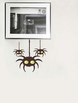 

Halloween Animal Print Removable Wall Art Stickers
