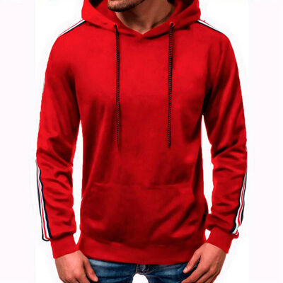 

Mens Autumn Hoodies Slim Fit Hooded Sweatshirt Outwear Sweater Warm Coat Jacket