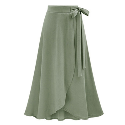 

Womens Asymmetric Lace Up High Waist Steampunk Skirt Clothing Party Gothic Club