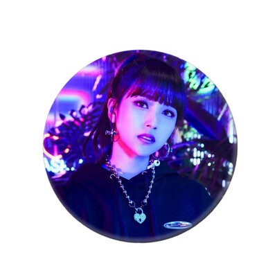 

KPOP TWICE 5th New Album Breakthrough Badge Brooch Pin Clothing Hat Bag Decor