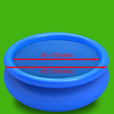 

Floating Round PE Solar Pool Film 150" Blue