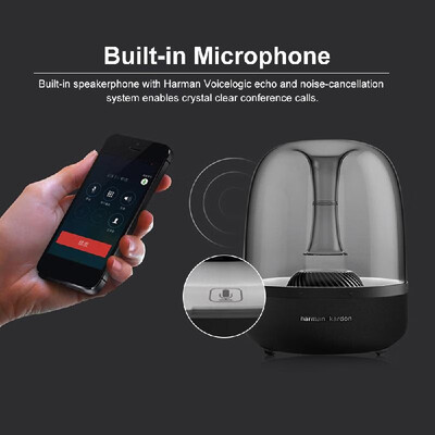 

Harman Kardon Aura Studio2 Wireless Bluetooth Home Speaker Hands-free Music Player Grey