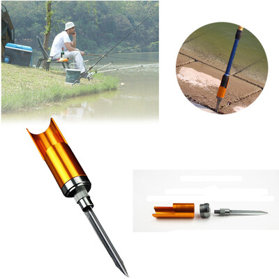 

Saidsome Fishing Rod Pole Holder Ground Stand Baitcaster Spincast Folding Racks fishing bait fishing lure