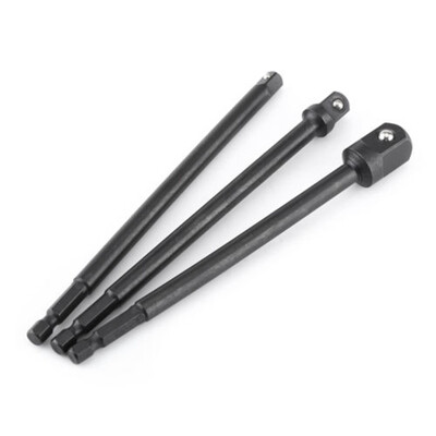 

3PCS 14 38 12 Extension Drill Bit Bar Hex Socket Power Driver Shank Adapter