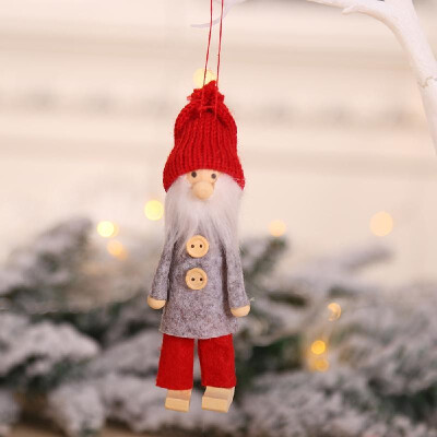 

Wooden Wool Pendant Widget for Children Lovely Christmas Tree Decoration Children Room Furnishings