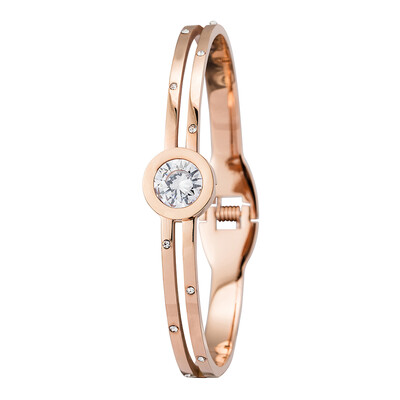 

Fashion Ma\am Diamond Bracelet Super Flash Diamond Titanium Steel Bracelet