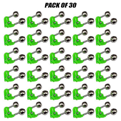 

30pcs Fishing Rod Alarm Dual Alert Bells Rings Fishing Accessories