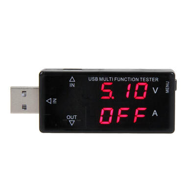 

Display USB multifunction tester 3V-30V Mini Current Voltage Charger Tester