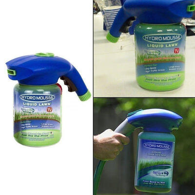 

Hydro Mousse Household Hydro Seeding System Liquid Spray Device F Seed Lawn Care